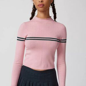 Urban Outfitters Pink Turtleneck Sweater